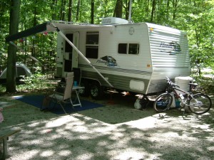 camping trailer